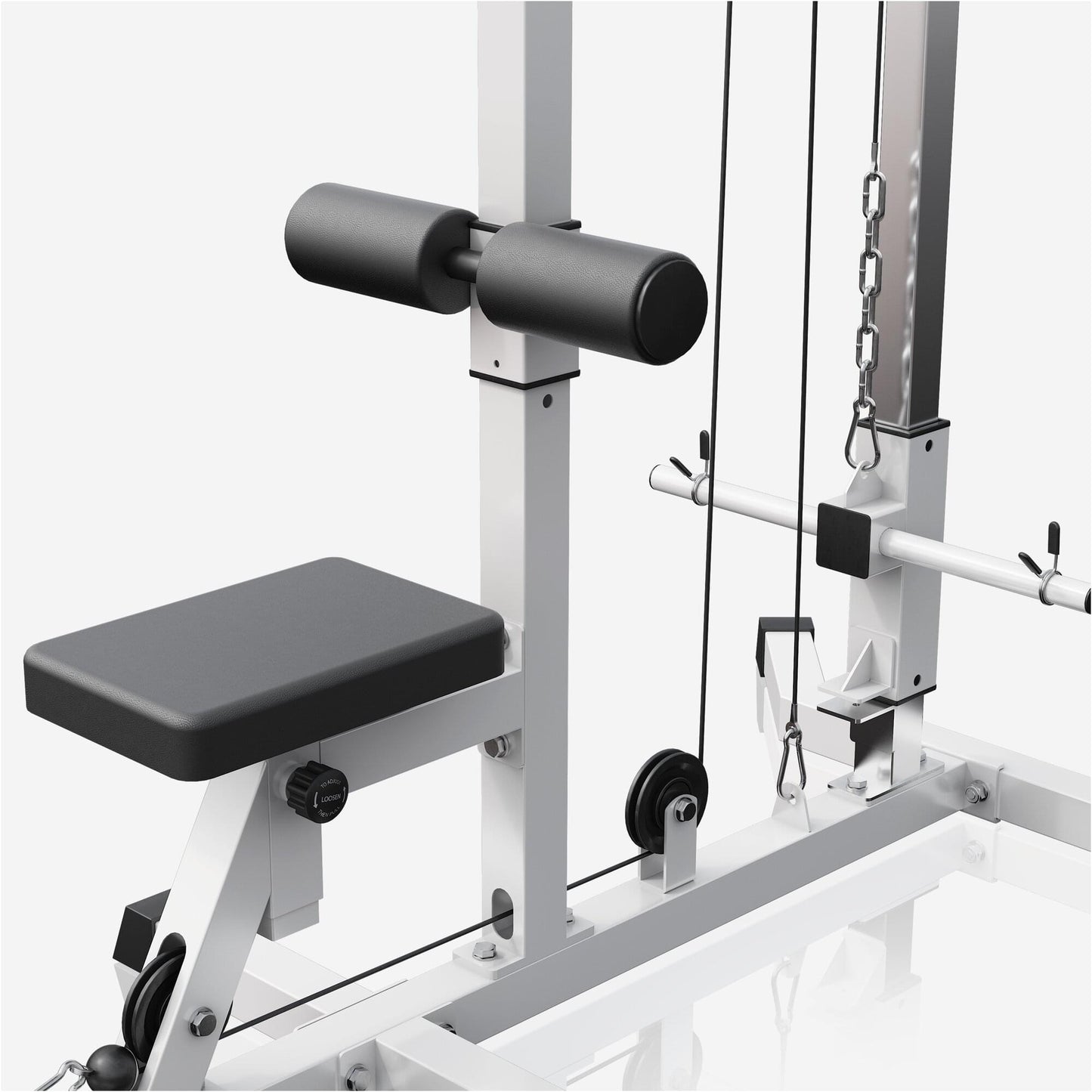 Station de tirage vertical dos