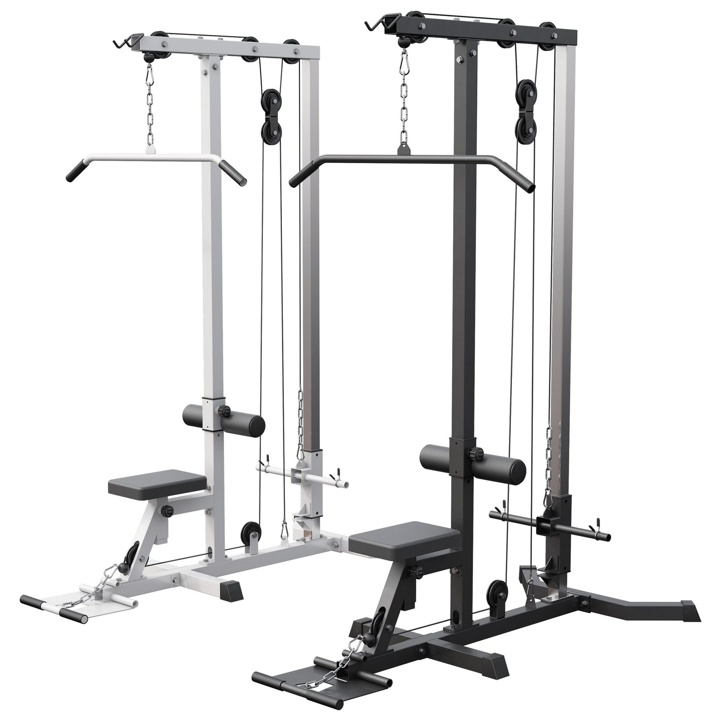 Station de tirage vertical dos