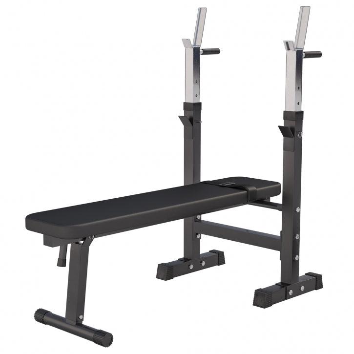 Banc de musculation avec support de barre - Gorilla Sports France