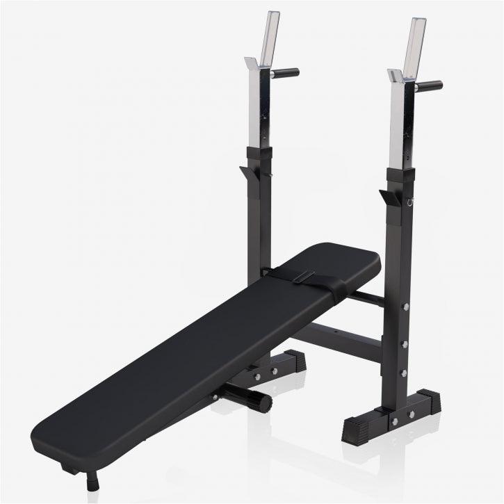 Banc de musculation avec support de barre - Gorilla Sports France