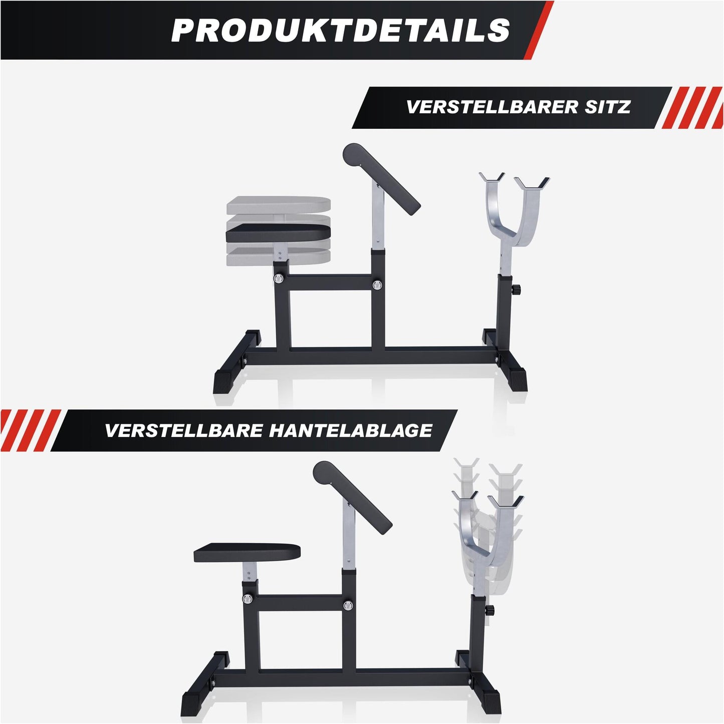 Banc de musculation pour biceps