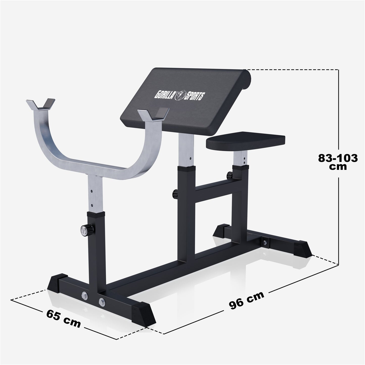 Banc de musculation pour biceps