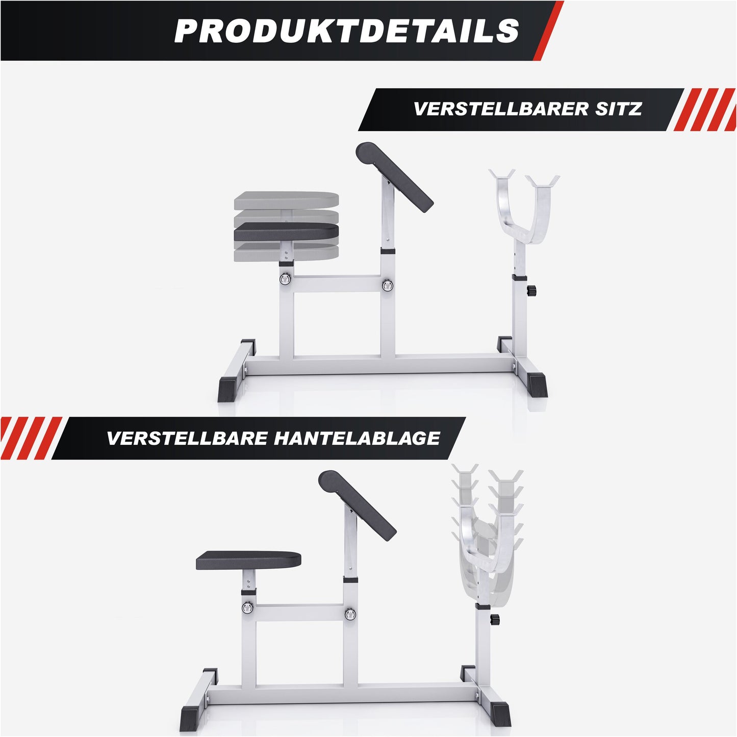 Banc de musculation pour biceps