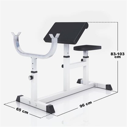 Banc de musculation curl biceps - Gorilla Sports France