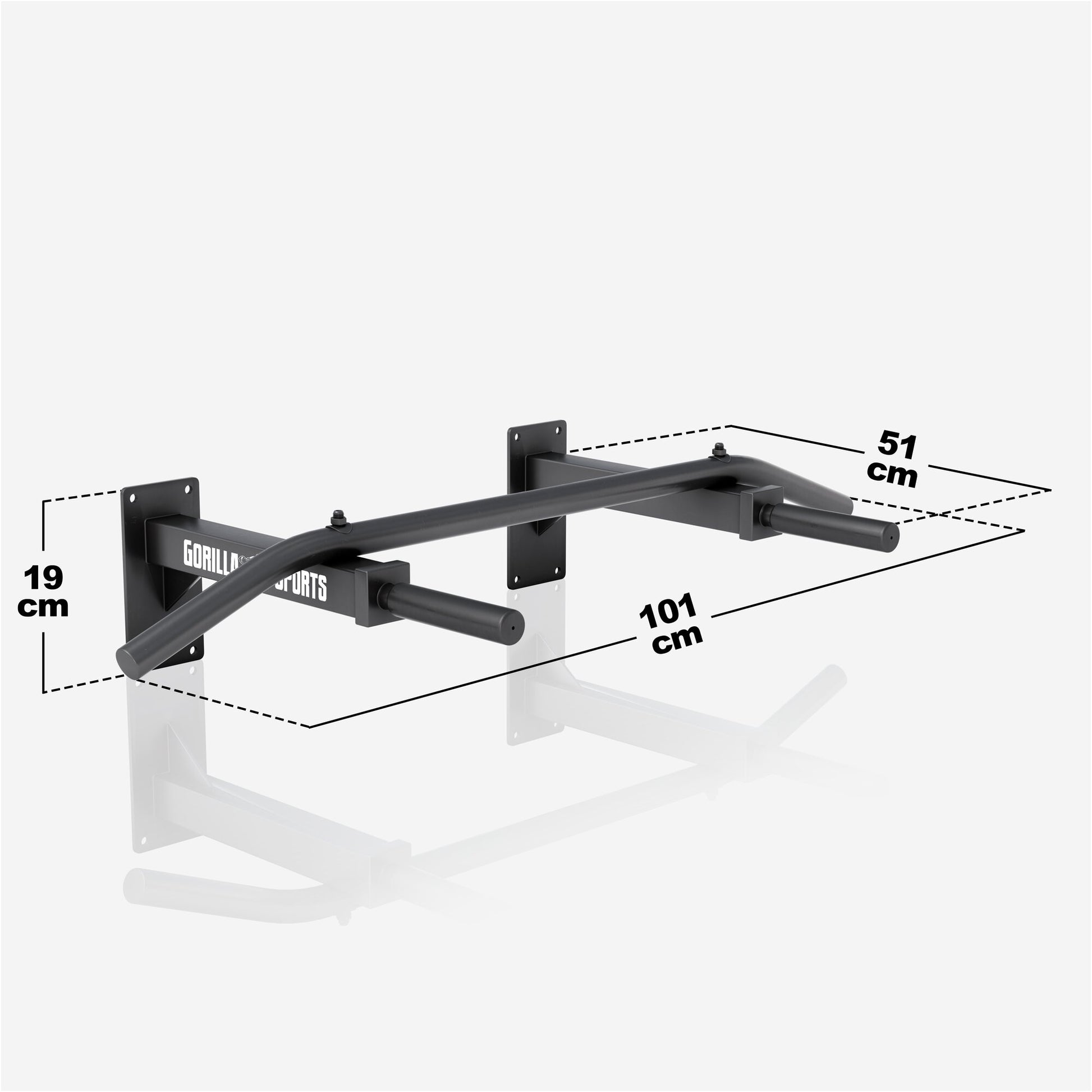 Extension barre de traction murale Fit & Rack - gris - TU - Sport Extension barre de traction murale Fit & Rack - gris - TU - Sport