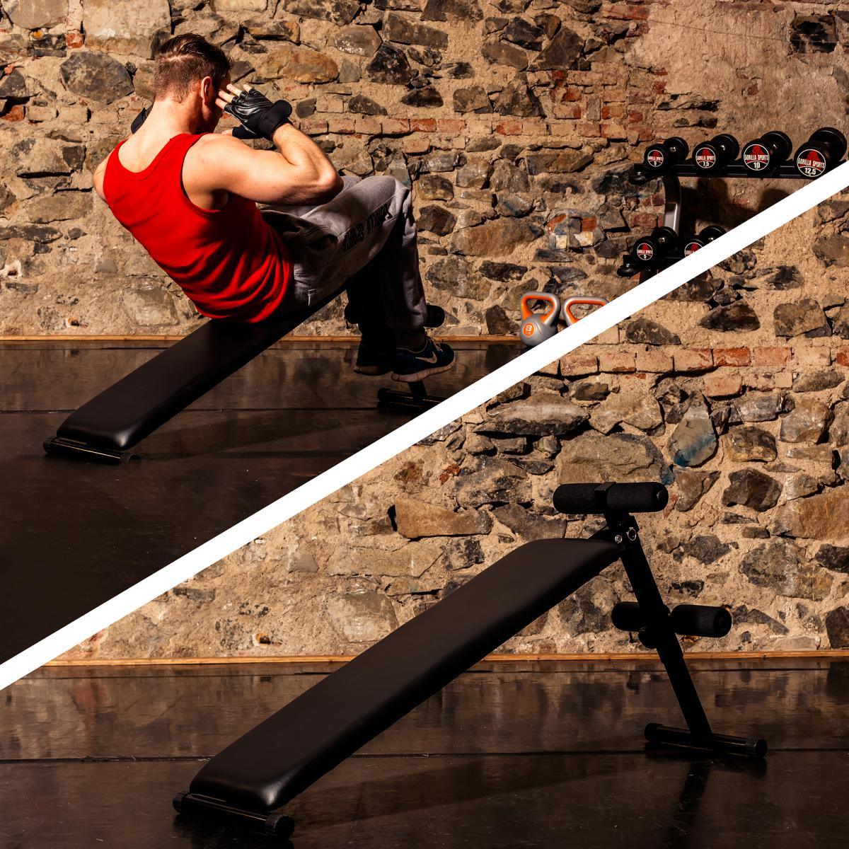 Banc à abdominaux - Gorilla Sports France