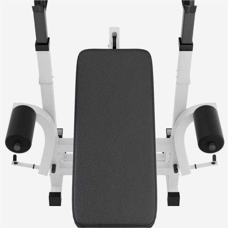 Banc de musculation universel avec set d'haltères en fonte de 108 kg - Gorilla Sports France