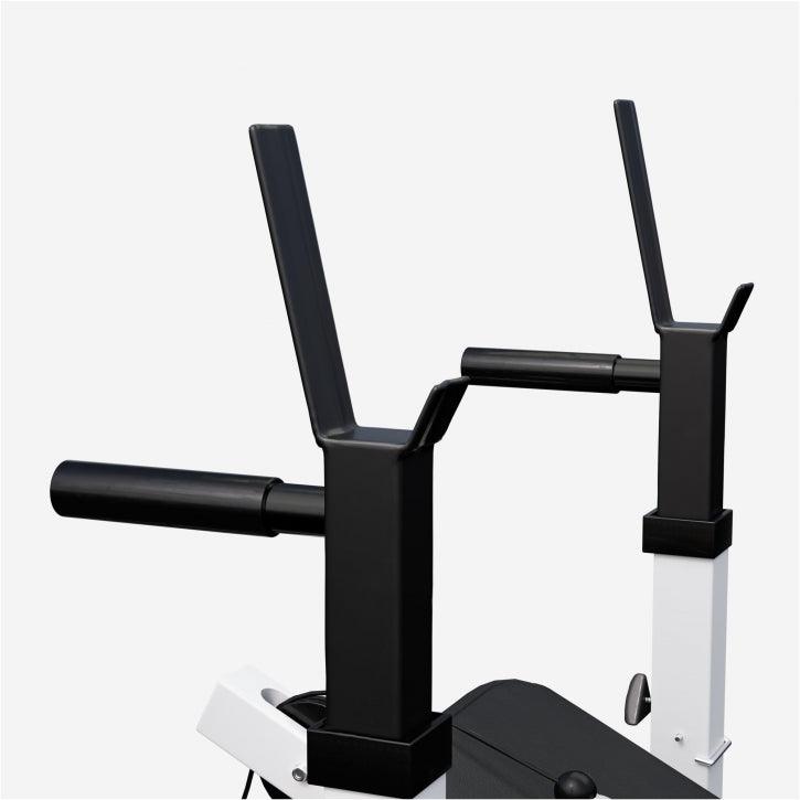 Banc de musculation universel avec set d'haltères en fonte de 108 kg - Gorilla Sports France