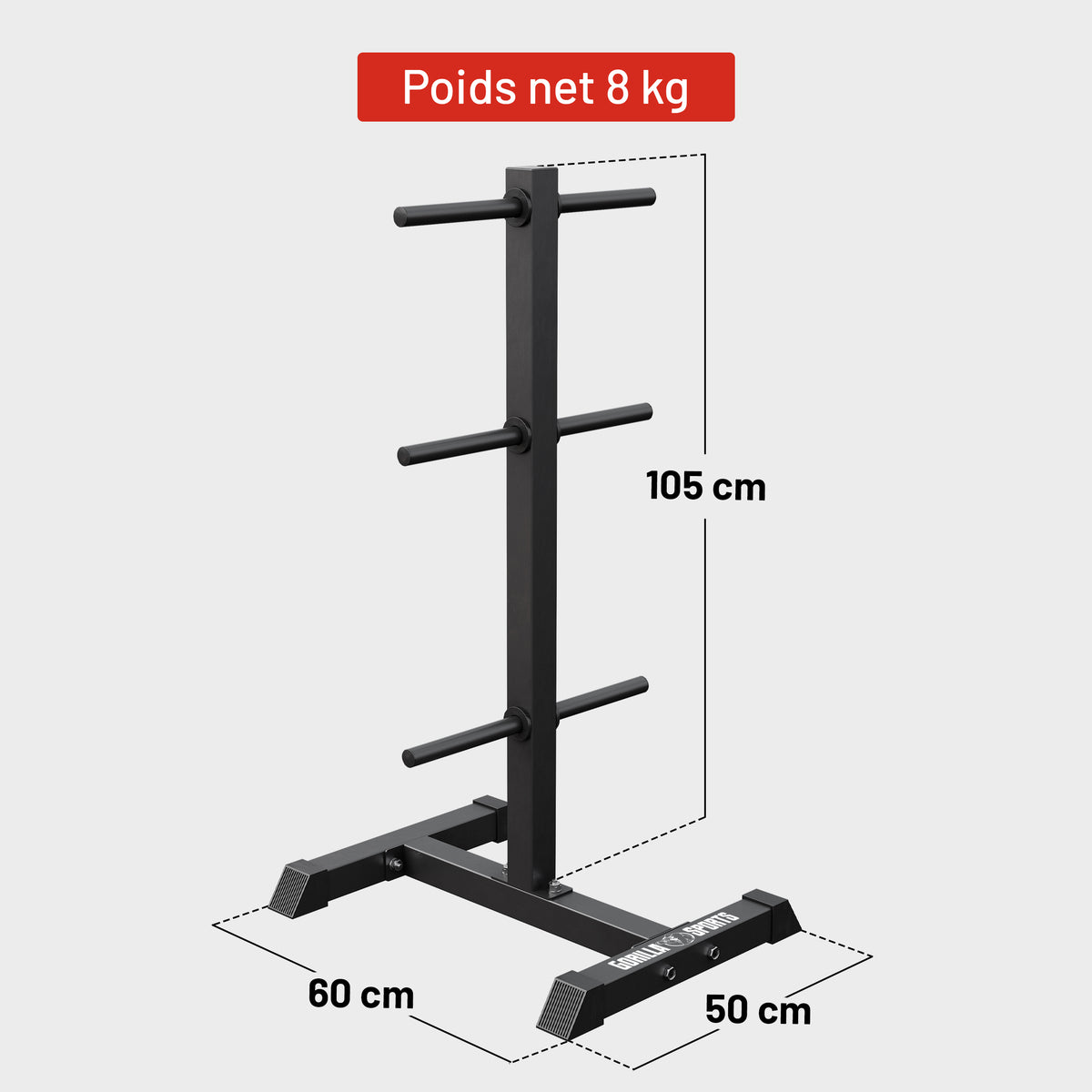 Rack de rangement pour haltères