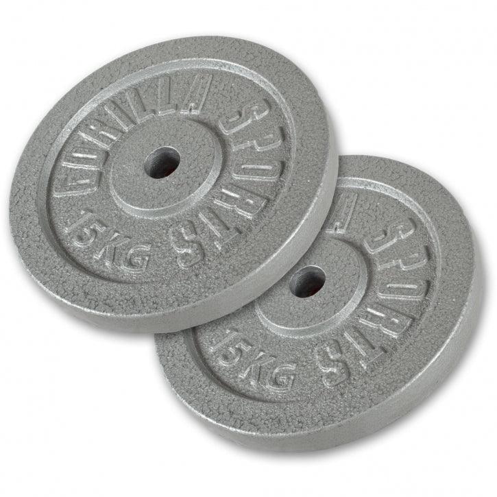 Disques d'haltères en fonte - Gorilla Sports France