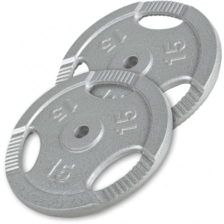 Disques d’haltères en fonte grip - Gorilla Sports France