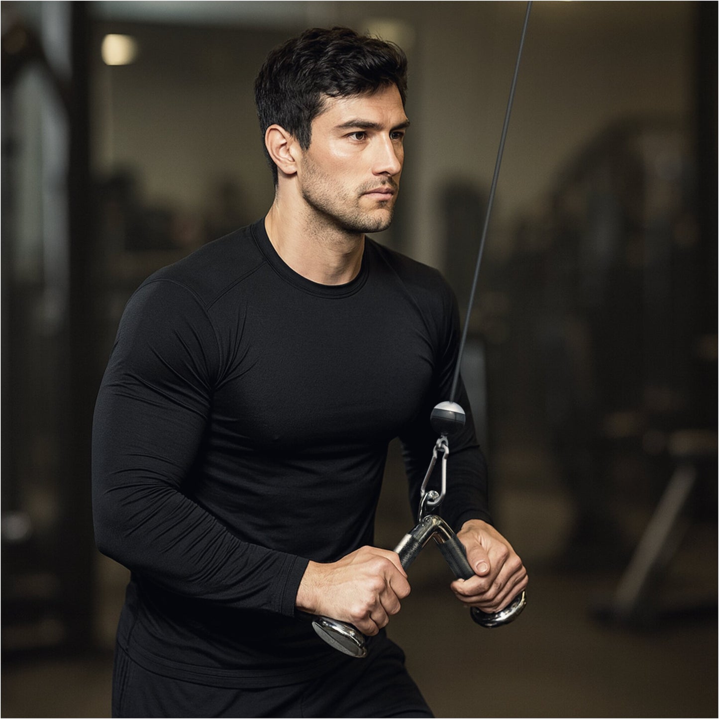 Poignée en V pour triceps et biceps