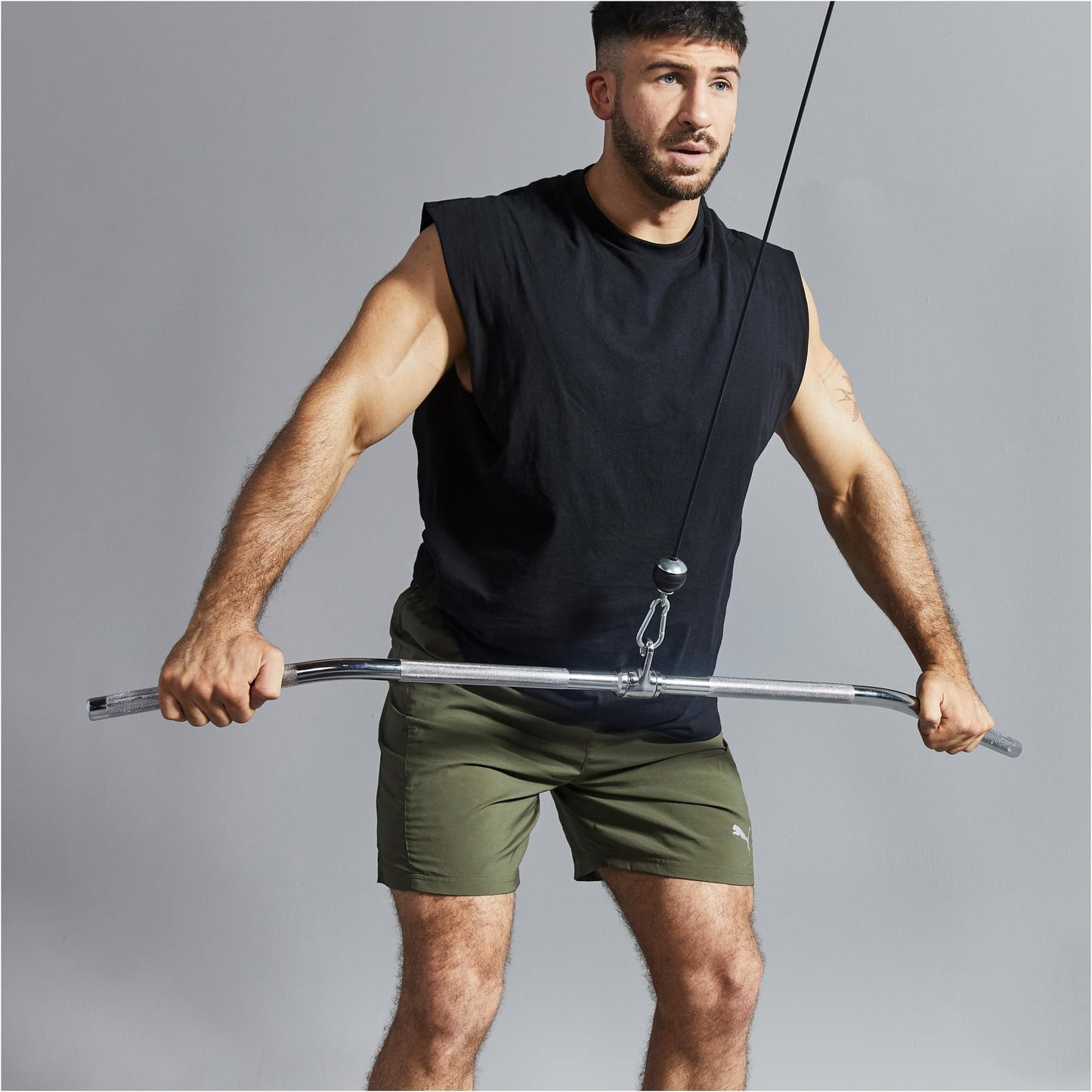 Barre de traction avec articulation pivotante - Gorilla Sports France