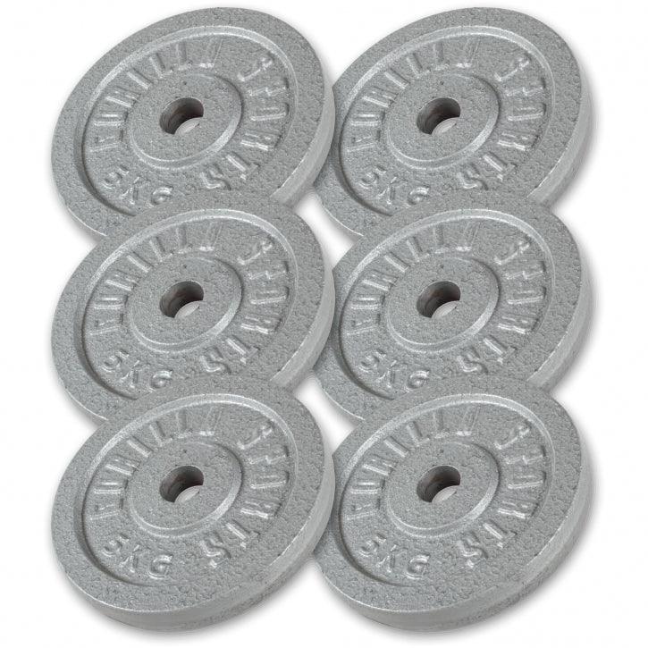 Disques d'haltères en fonte - Gorilla Sports France