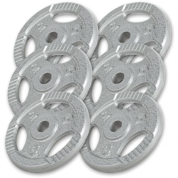 Disques d’haltères en fonte grip - Gorilla Sports France