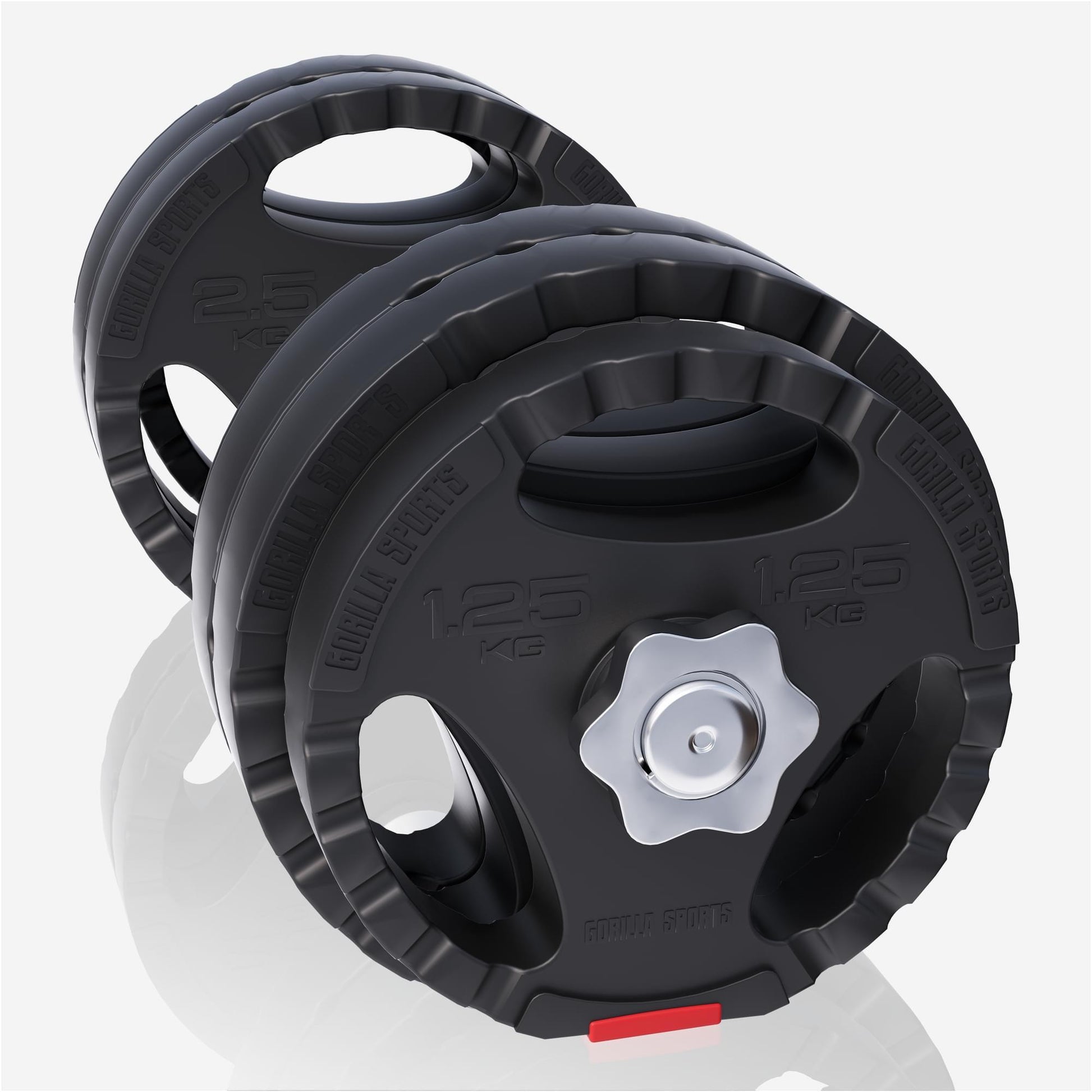 Set d'haltères courts de 30 kg - Gorilla Sports France