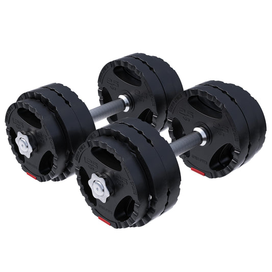 Set d'haltères courts de 30 kg - Gorilla Sports France