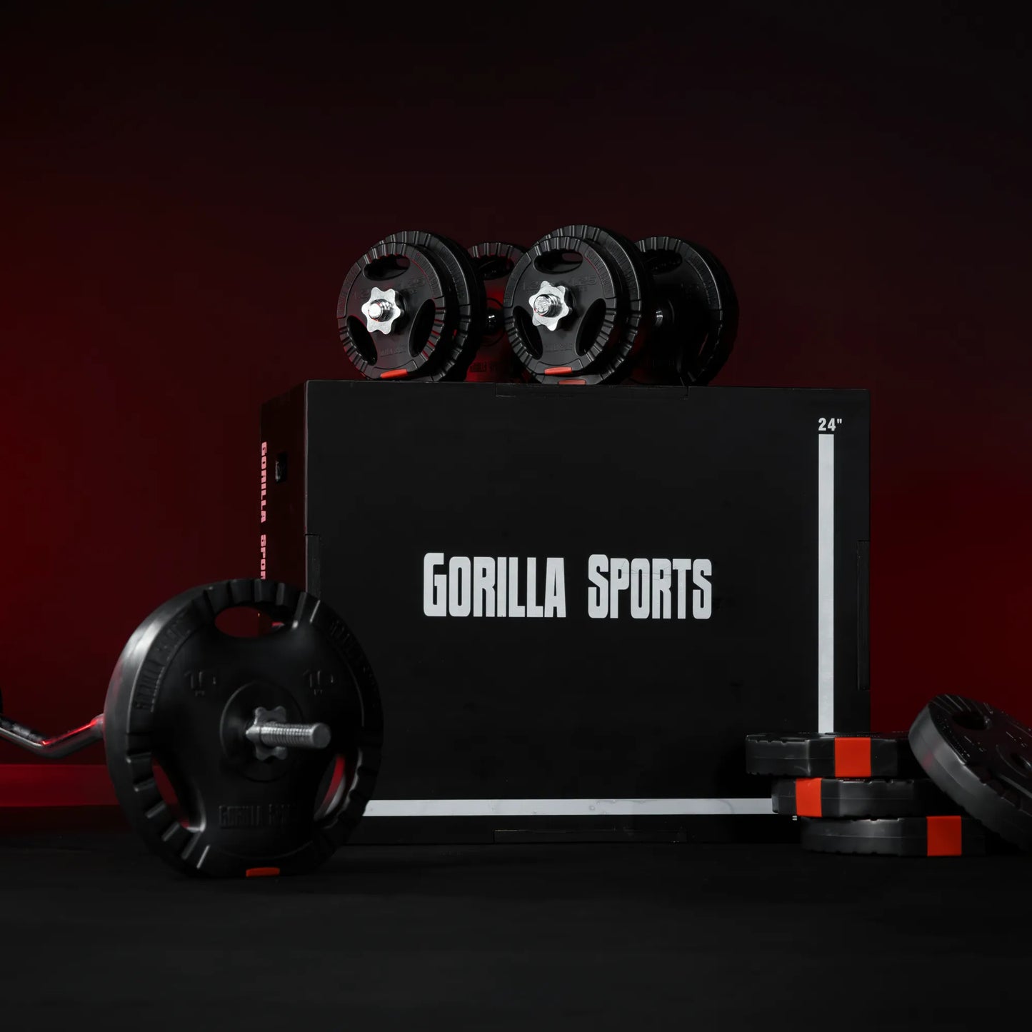 Set de musculation 70 kg 30/31 mm