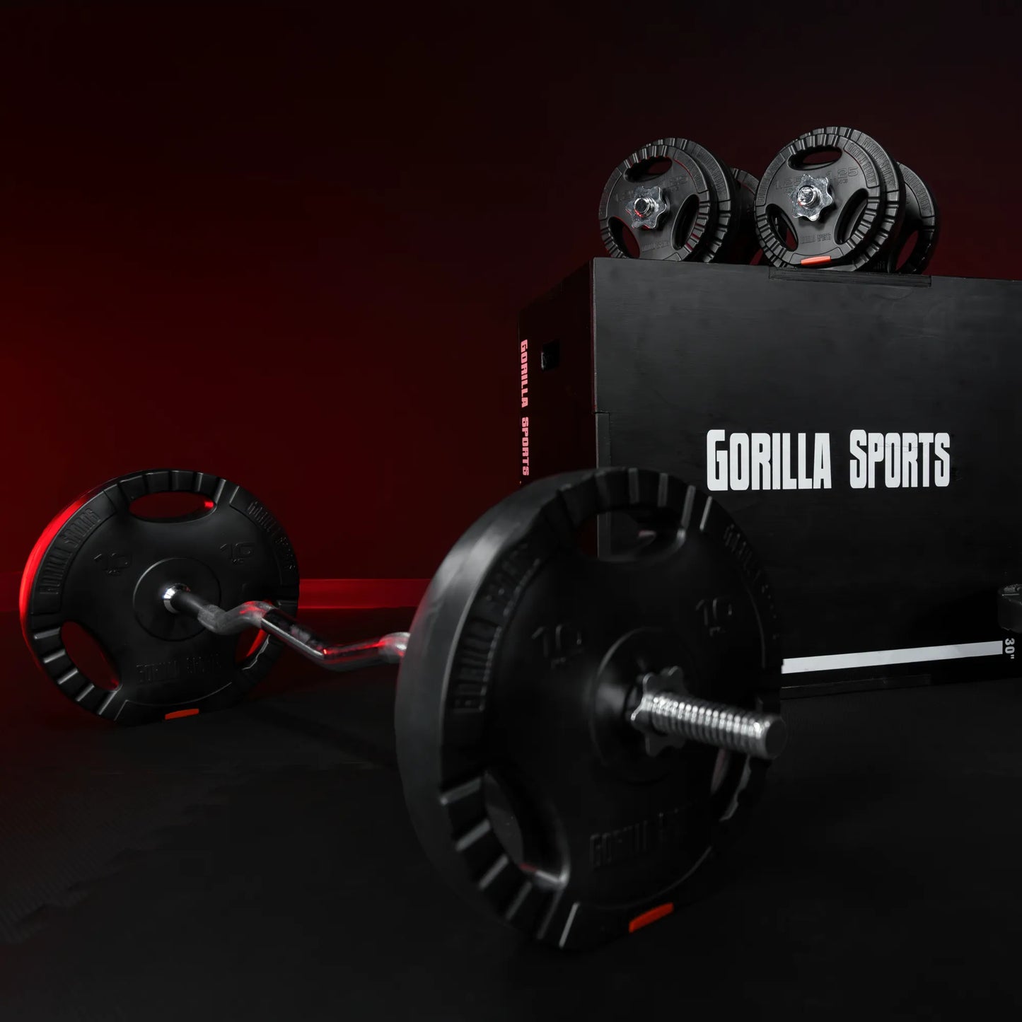 Set de musculation 70 kg 30/31 mm