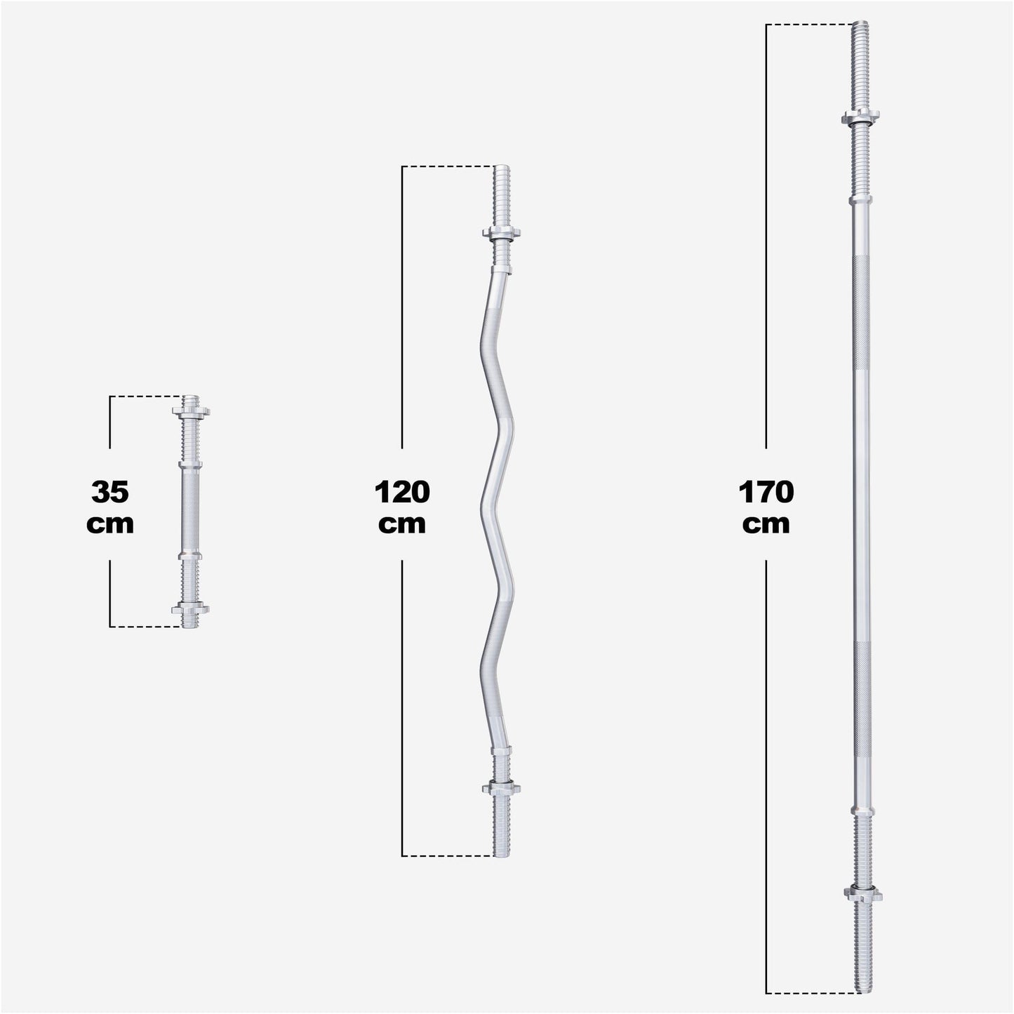 Set d'haltères en plastique Gripper 100 kg - Gorilla Sports France