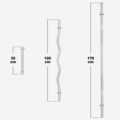 Set d'haltères en plastique Gripper 100 kg - Gorilla Sports France