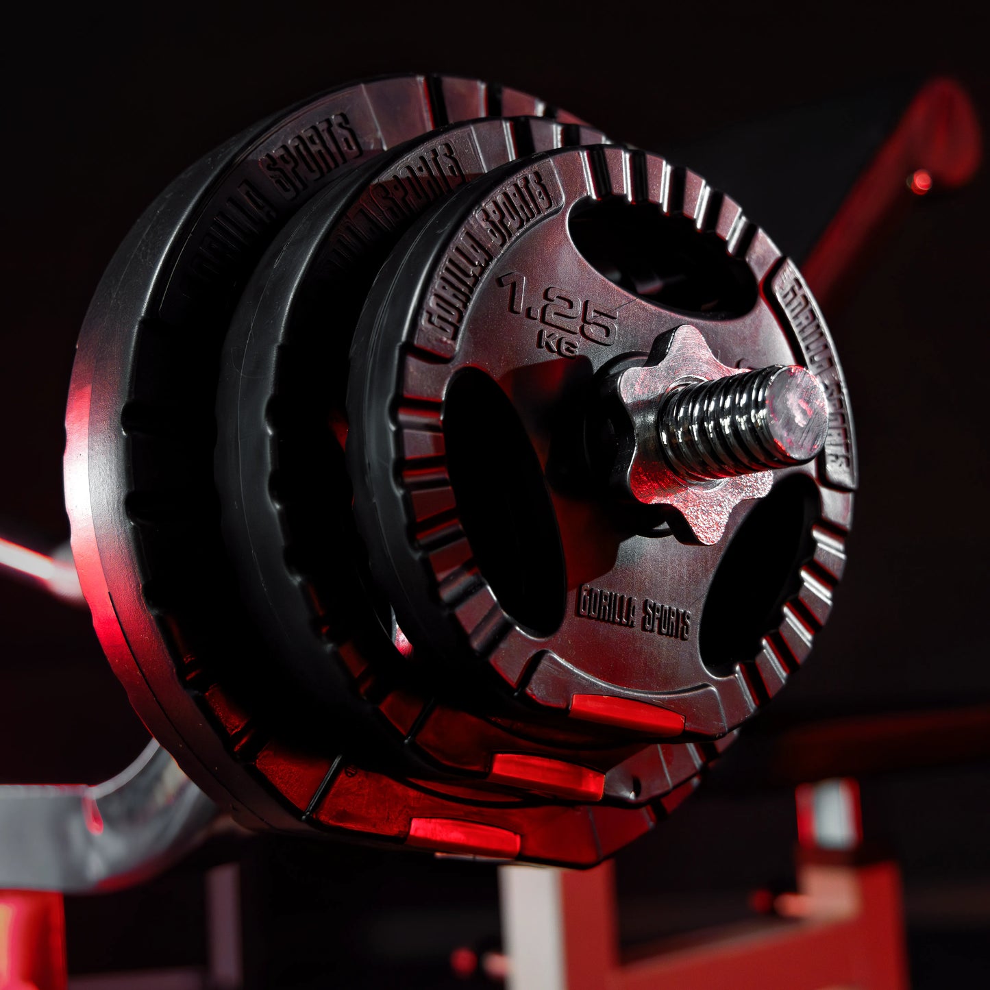 Set poids musculation pour haltères