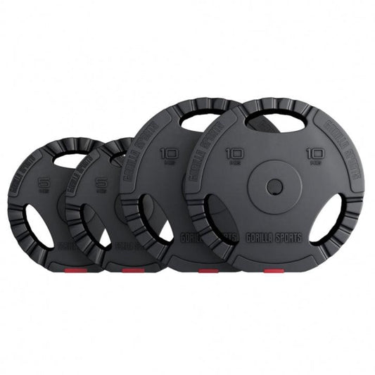 Disque en plastique avec poignées grip - Gorilla Sports France
