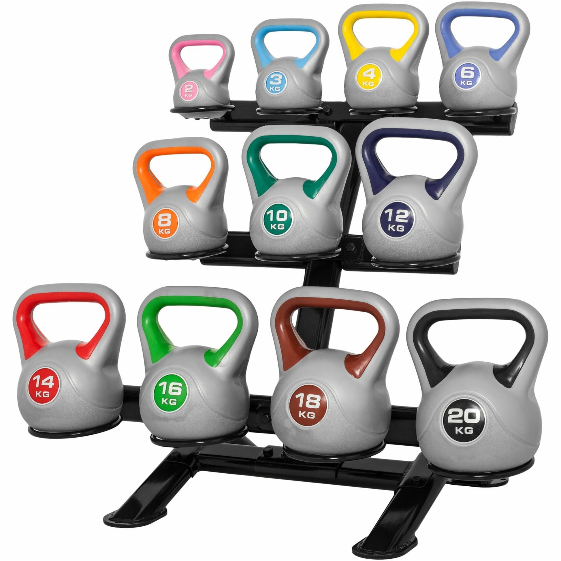 Rack de rangement pour kettlebells - Gorilla Sports France