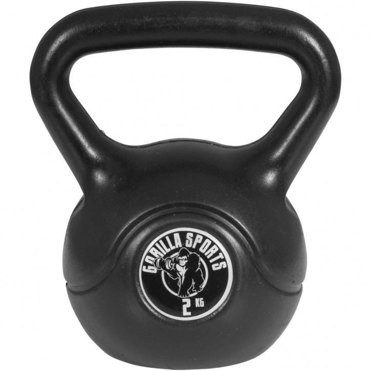 Kettlebell en plastique - Gorilla Sports France