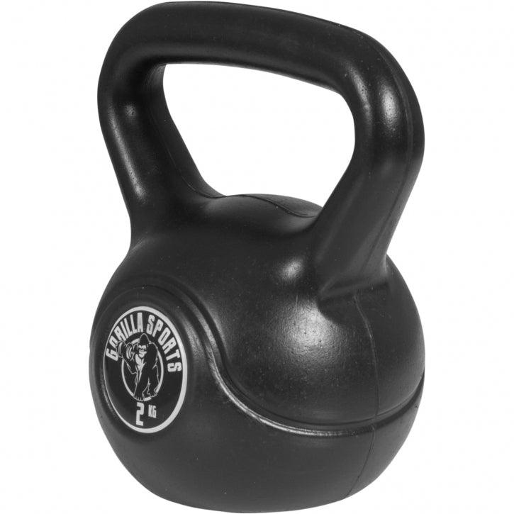Kettlebell en plastique - Gorilla Sports France