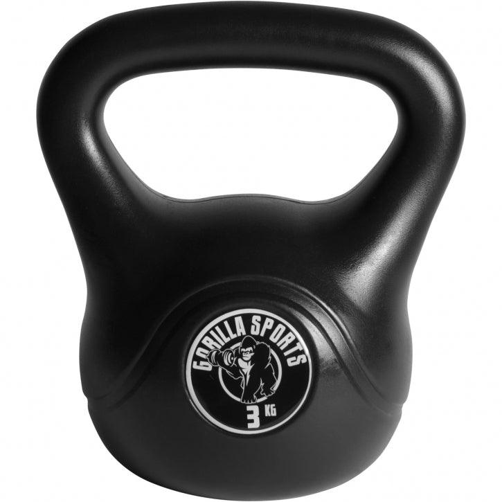Kettlebell en plastique - Gorilla Sports France