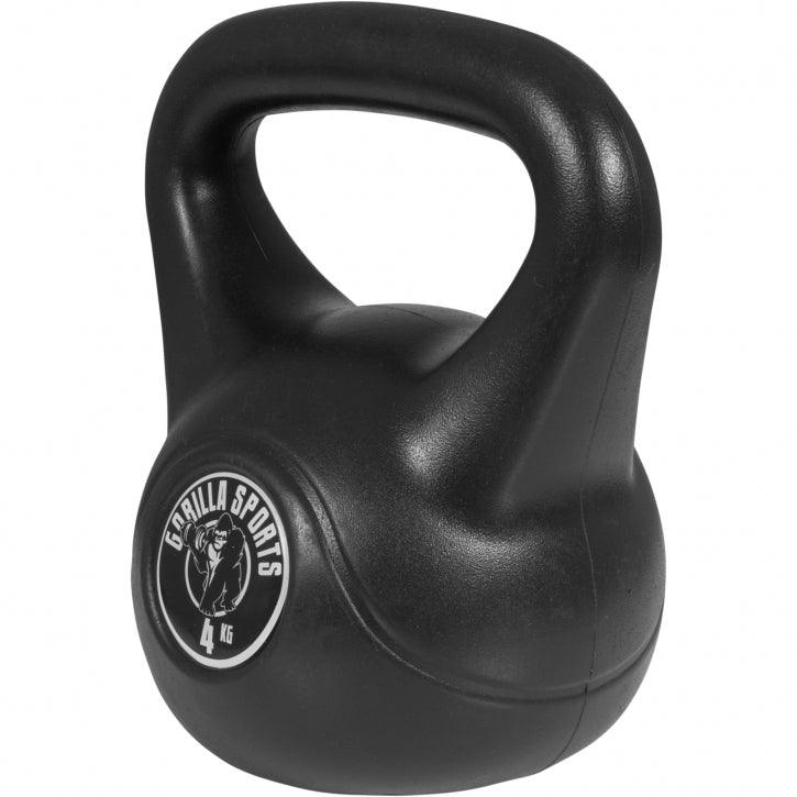 Kettlebell en plastique - Gorilla Sports France