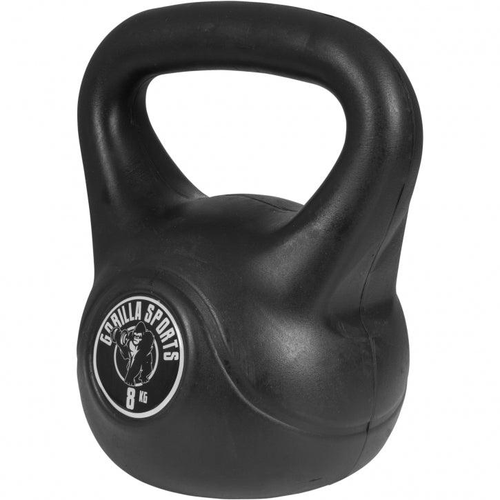 Kettlebell en plastique - Gorilla Sports France