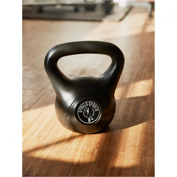 Kettlebell en plastique - Gorilla Sports France
