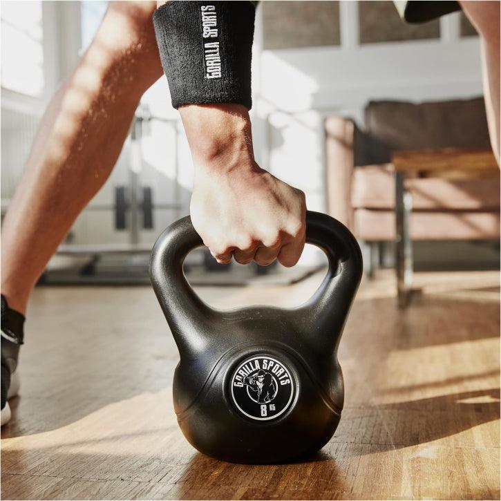 Kettlebell en plastique - Gorilla Sports France