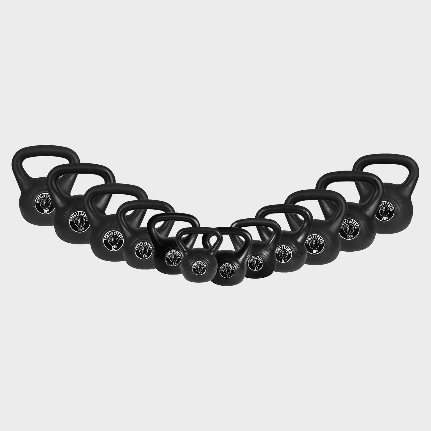 Kettlebell en plastique