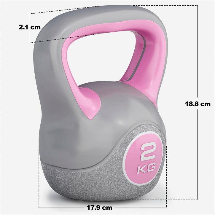 Kettlebell Stylish en plastique - Gorilla Sports France