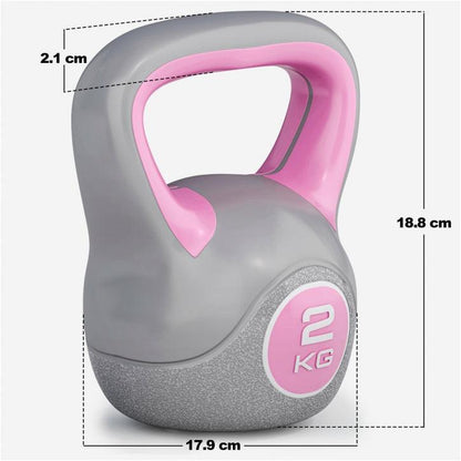 Kettlebell Stylish en plastique - Gorilla Sports France