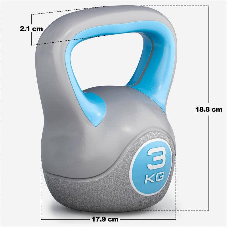 Kettlebell Stylish en plastique - Gorilla Sports France