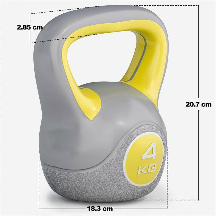 Kettlebell Stylish en plastique - Gorilla Sports France