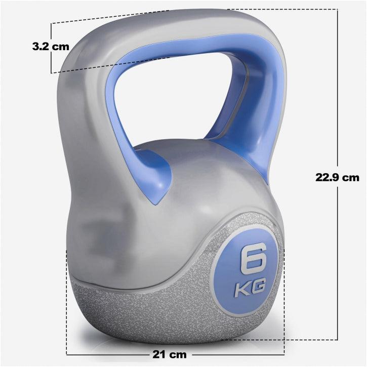 Kettlebell Stylish en plastique - Gorilla Sports France