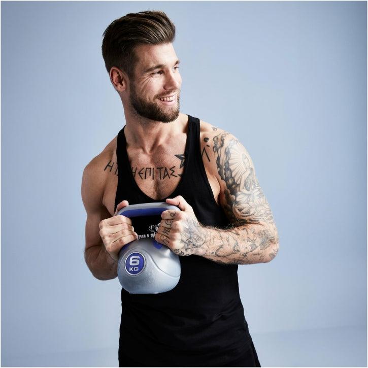 Kettlebell Stylish en plastique - Gorilla Sports France