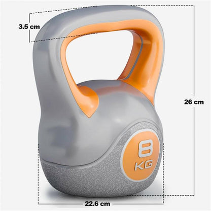 Kettlebell Stylish en plastique - Gorilla Sports France