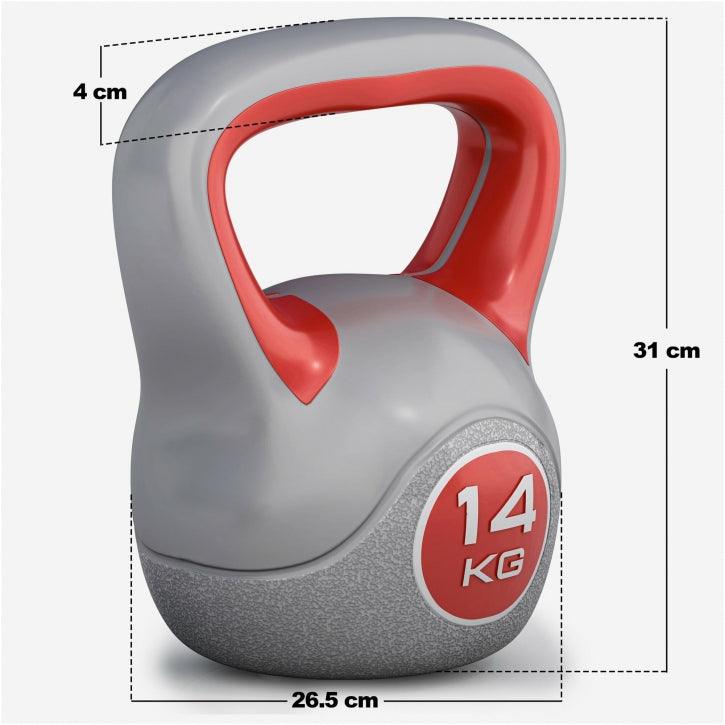 Kettlebell Stylish en plastique - Gorilla Sports France