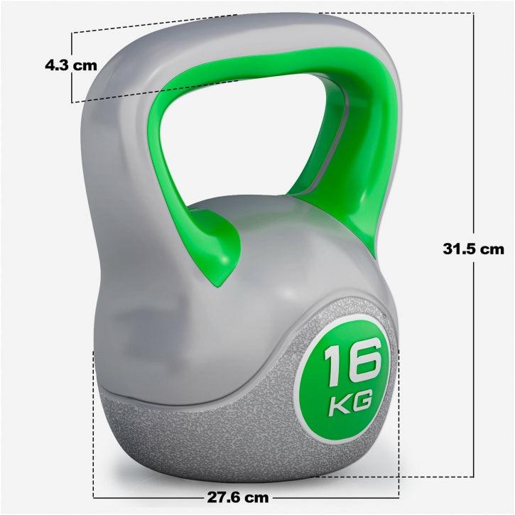 Kettlebell Stylish en plastique - Gorilla Sports France