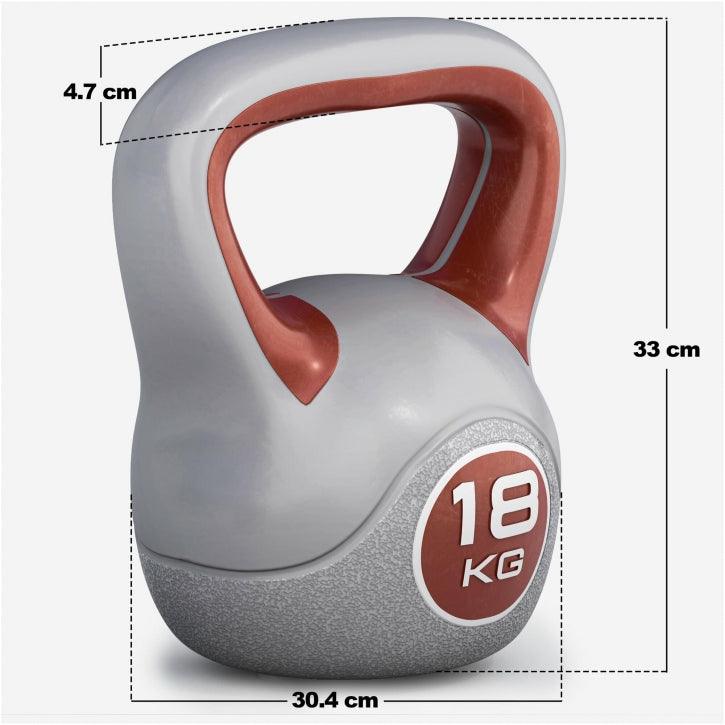 Kettlebell Stylish en plastique - Gorilla Sports France