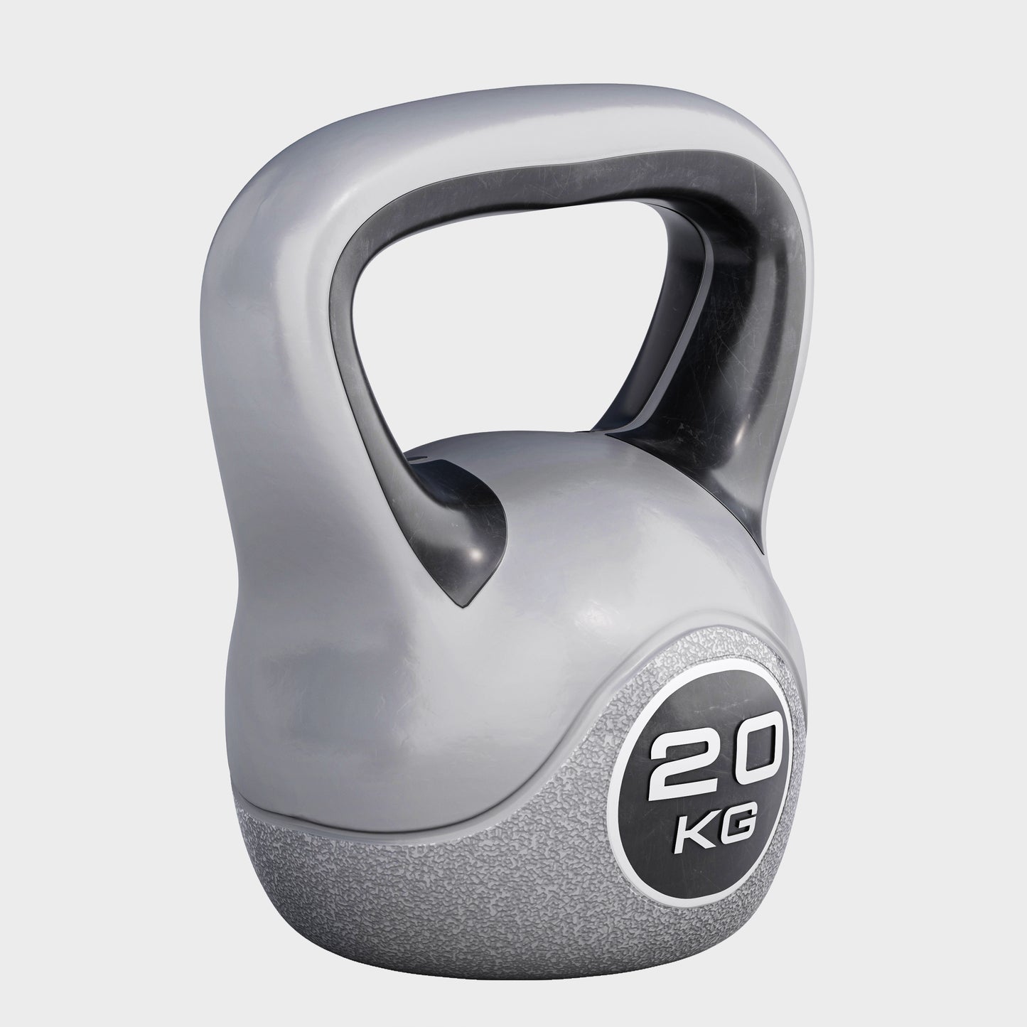Kettlebell en plastique