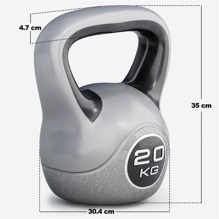 Kettlebell Stylish en plastique - Gorilla Sports France