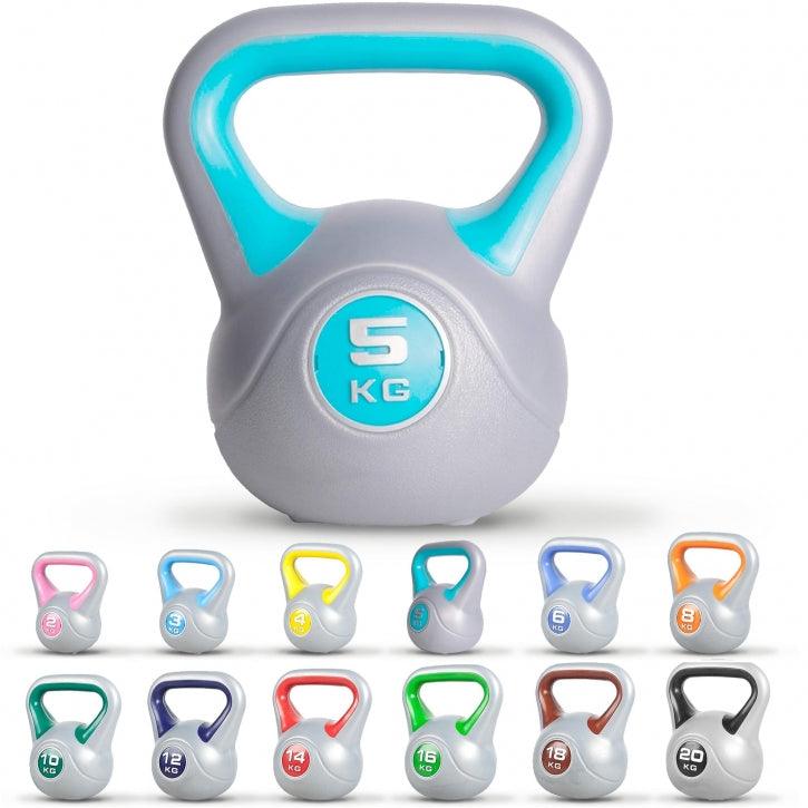 Kettlebell Stylish en plastique - Gorilla Sports France