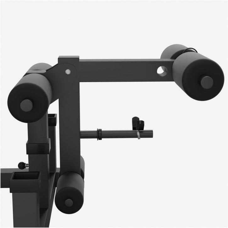 Banc de musculation universel avec set d'haltères 40 - 100 kg en plastique - Gorilla Sports France